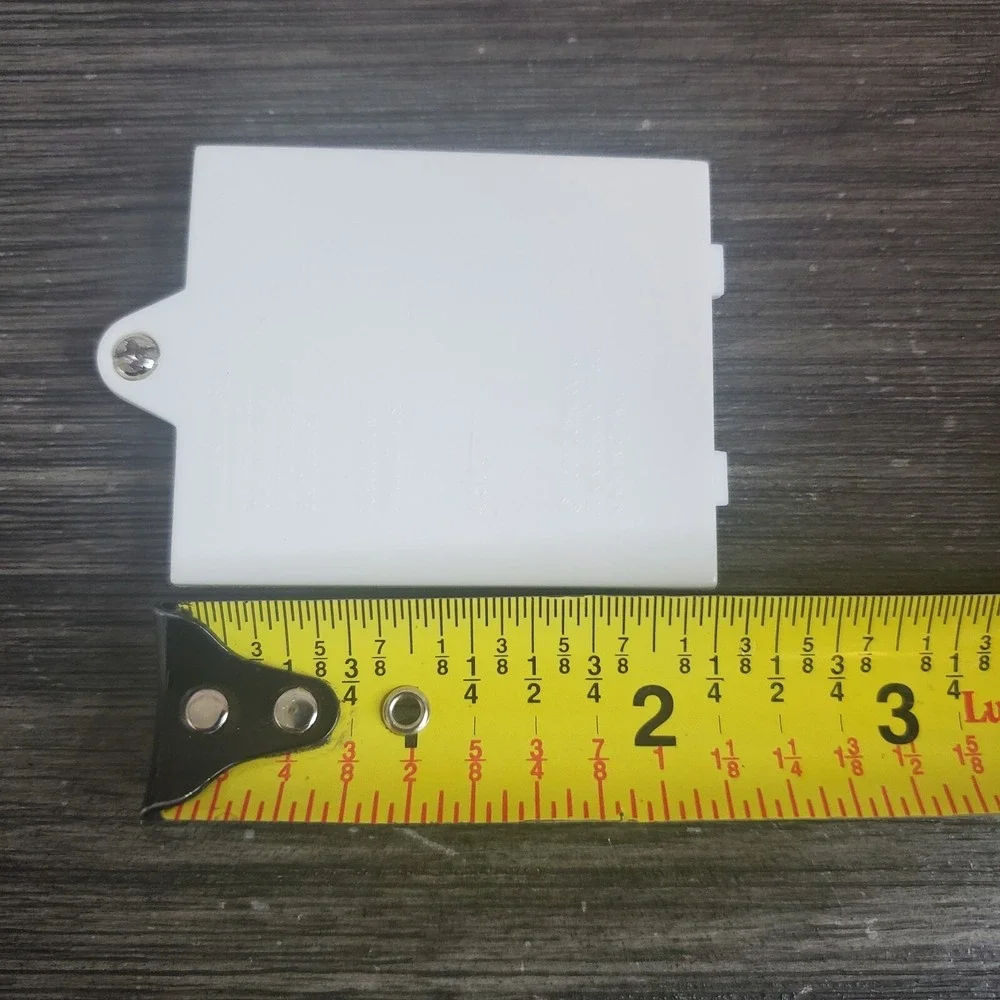 2001 Pizzazzy Jazzy Popples Battery Compartment Replacement Cover Only -‎ White